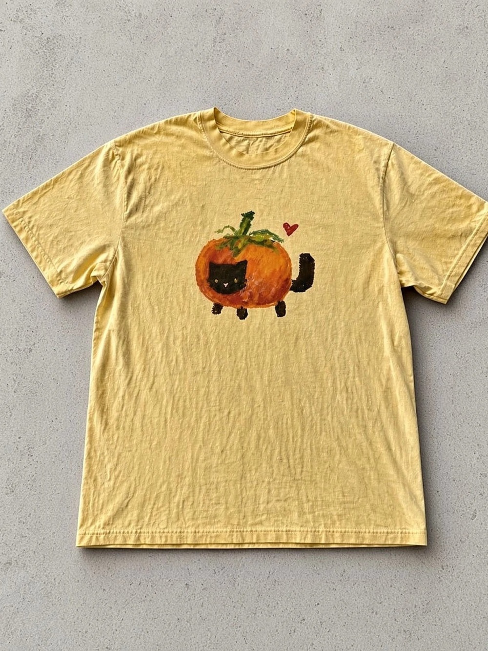 Gildan Heavy Cotton 5000 Graphic Short Sleeve Tee in Yellow